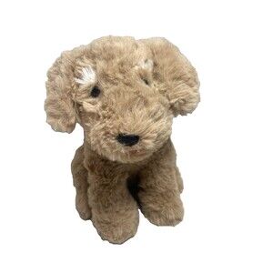 Old Navy Magic Dog Plush 9” Goldendoodle Stuffed Animal Golden Blue Collar
